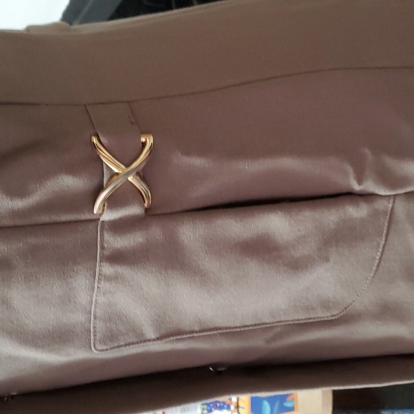 Vintage,  Sears green wool coat with real fur collar. - Picture 4 of 13